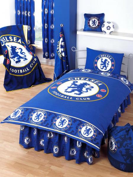 chelsea border crest duvet